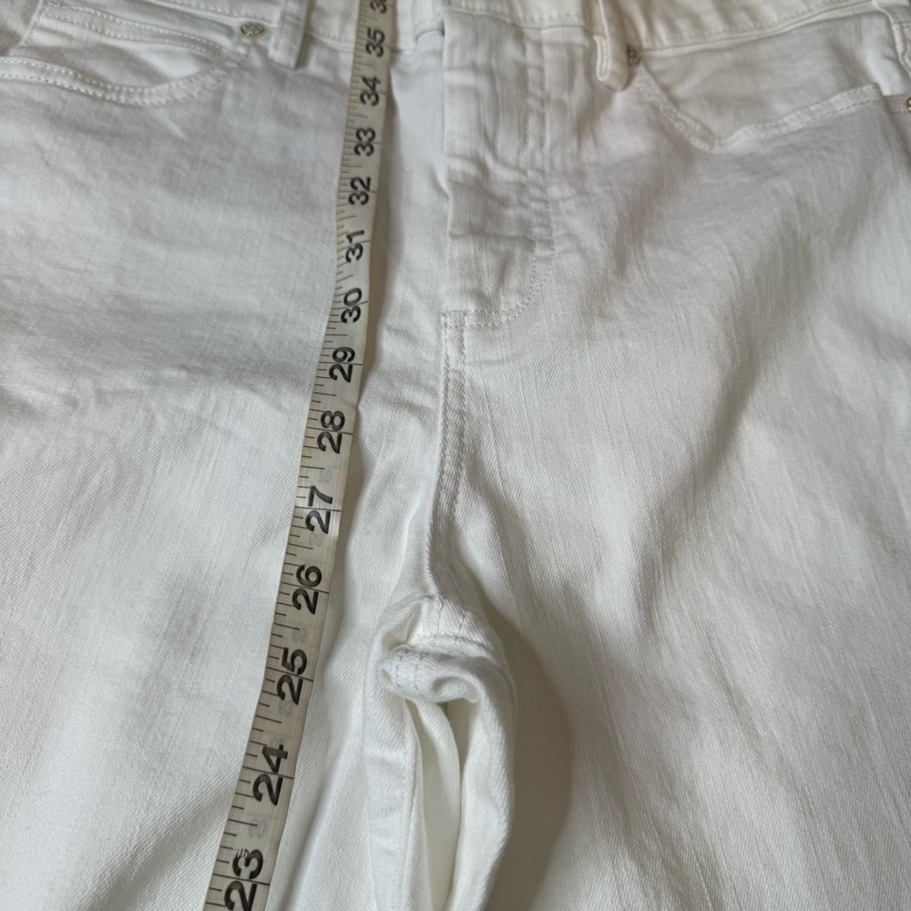 Lilly Pulitzer White Straight Leg Jeans | Classic Fit size 12 - Picture 11 of 13